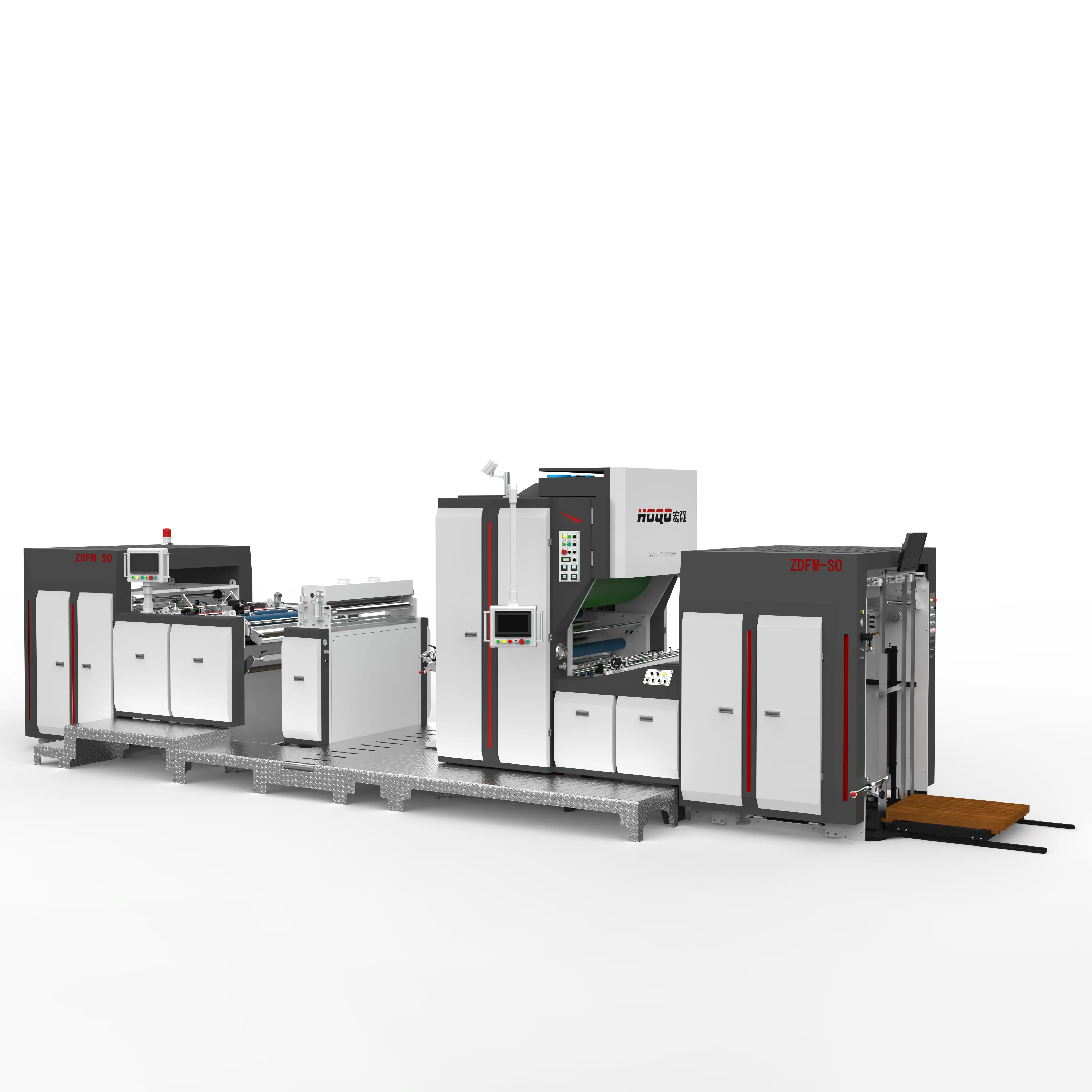 Intelligens Servo Corona Treatment laminálógép